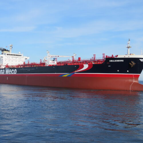 First Silverstream pilot installation on MT 'Amalienborg 40K dwt tanker.