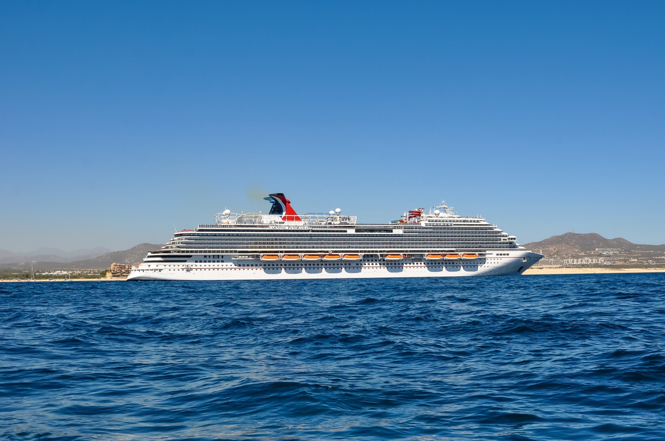 Carnival Panorama vessel with Silverstream's air lubrication system installed
