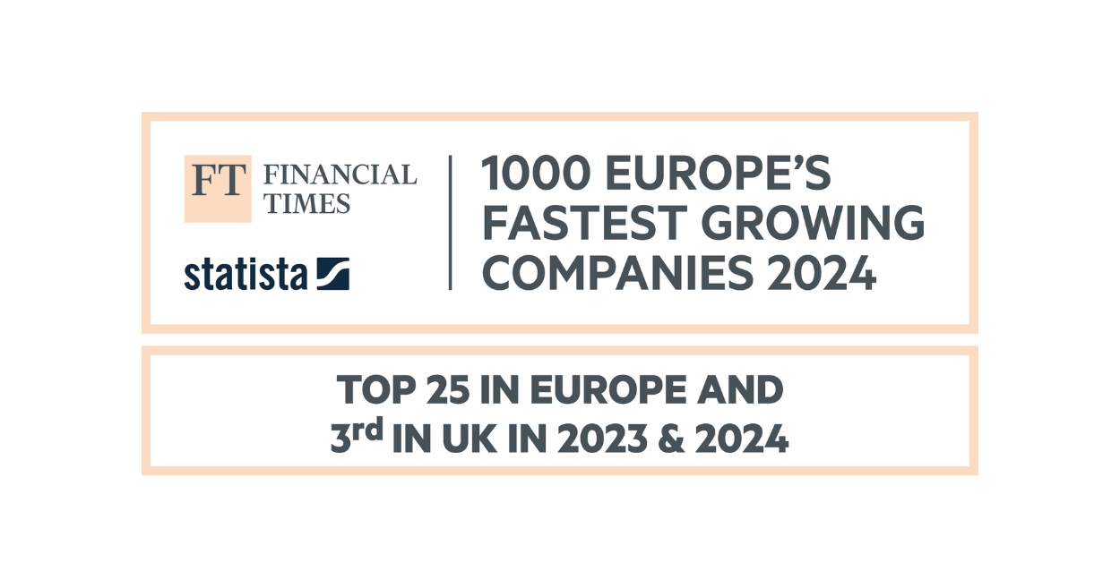 Financial Times ranking Silverstream Technologies top 25 in Europe and 3rd in UK 2023 and 2024.