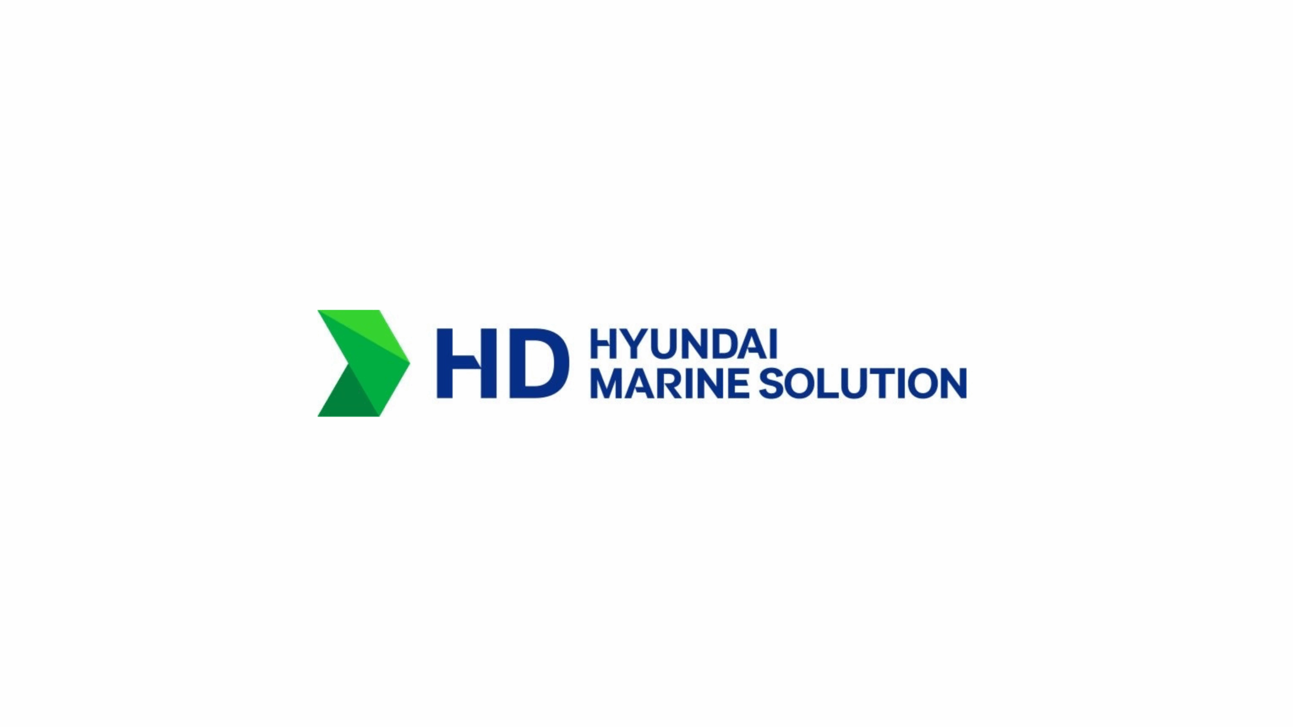Logo of HD Hyundai Marine Solution Co Ltd., representing signed MOU with Silverstream.